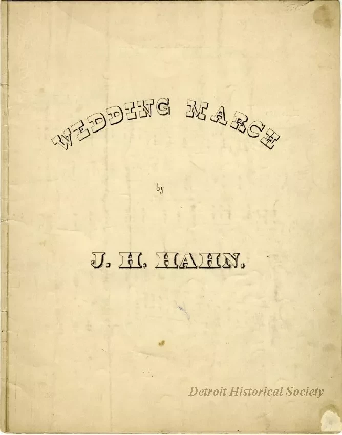 Music, Sheet - Wedding March