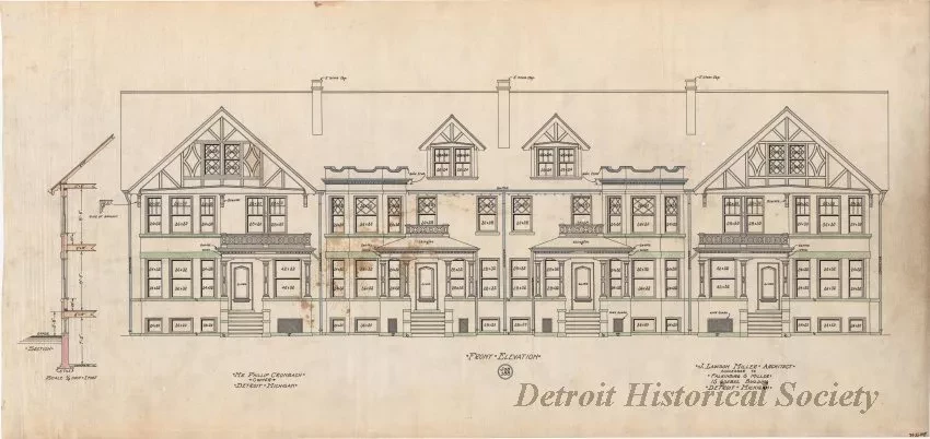 Drawing, Architectural - Front Elevation