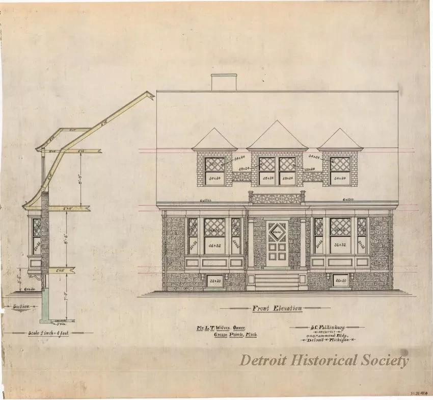 Drawing, Architectural - Front Elevation