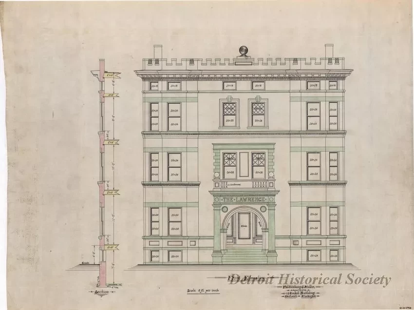 Drawing, Architectural - Front Elevation