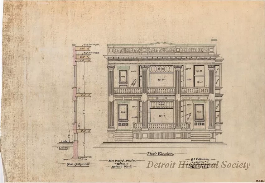 Drawing, Architectural - Front Elevation