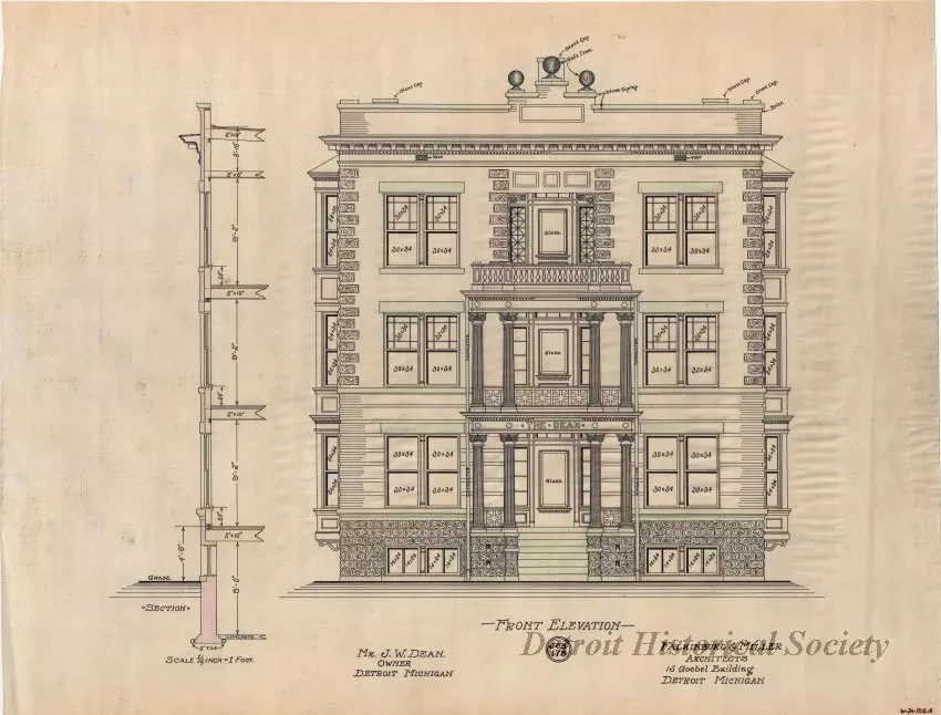 Drawing, Architectural - Front Elevation