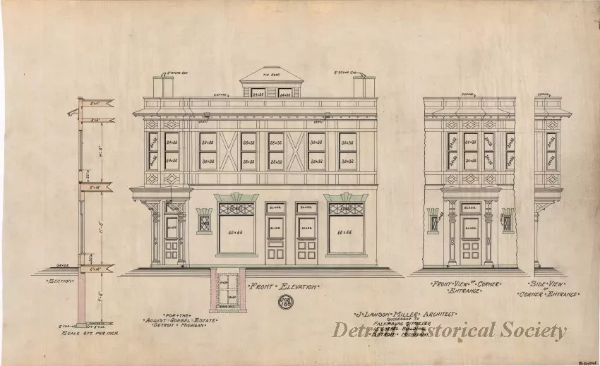 Drawing, Architectural - Front Elevation