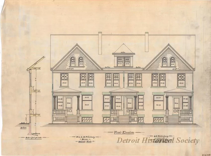 Drawing, Architectural - Front Elevation