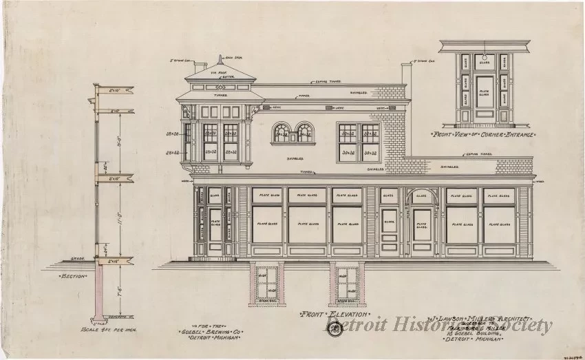 Drawing, Architectural - Front Elevation