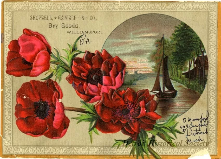 Card, Trade - Hetty and Eben Murray's children