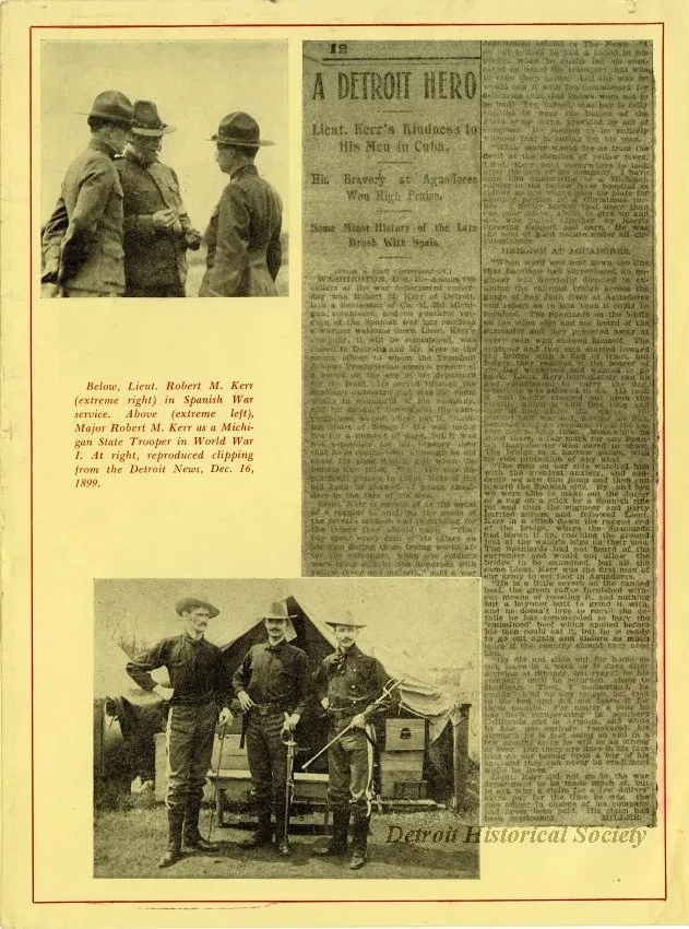 Pamphlet - We Congratulate Our Chief, Robert M. Kerr On this, his Fiftieth Business Anniversary