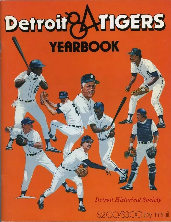Yearbook - Detroit Tigers 1984 Yearbook