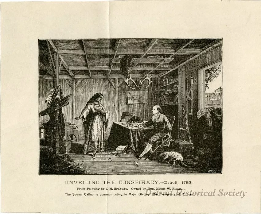 Print - Unveiling the Conspiracy, Detroit 1763