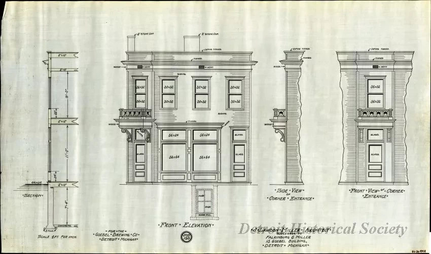 Drawing, Architectural - Front Elevation
