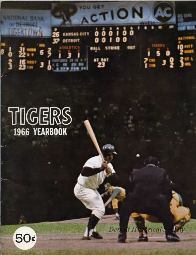Yearbook - Detroit Tigers 1966 Official Yearbook
