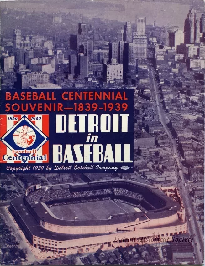 Souvenir - Baseball in Detroit