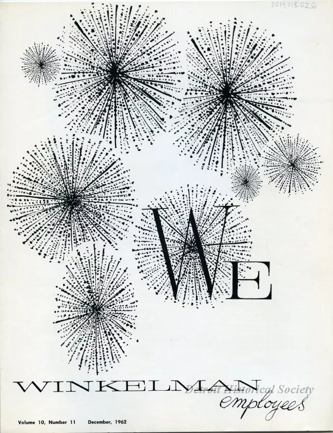 Newsletter - WE Winkelman Employees, vol. 10, no. 11
December, 1962