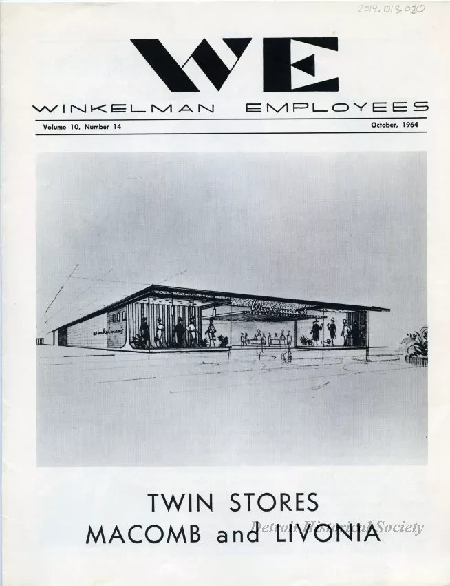 Newsletter - WE Winkelman Employees, vol. 10, no. 14
October, 1964