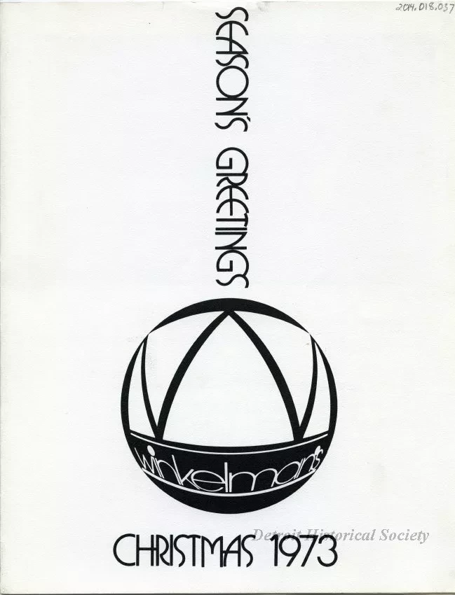 Newsletter - WE Winkelman Employees
Christmas, 1973