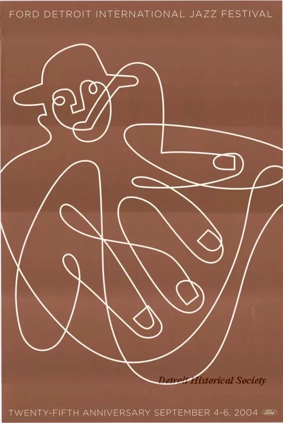 Poster - Ford Detroit International Jazz Festival