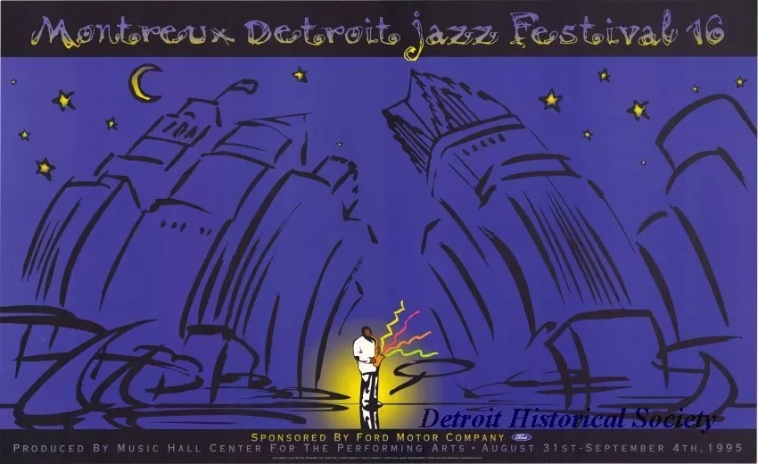 Poster - Montreux Detroit Jazz Festival 16