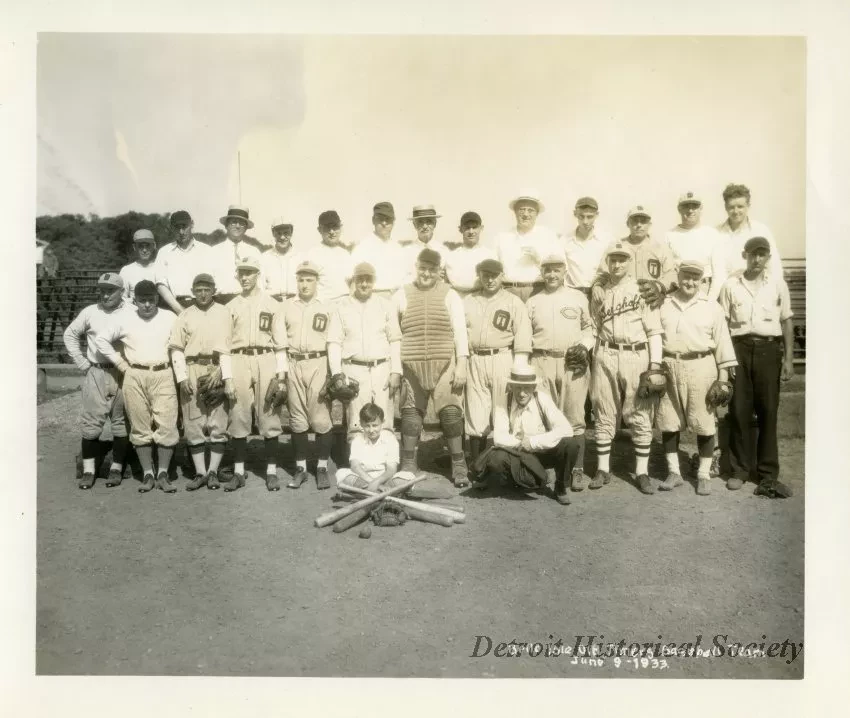 Print, Photographic - Belle Isle Old Timers Baseball Team