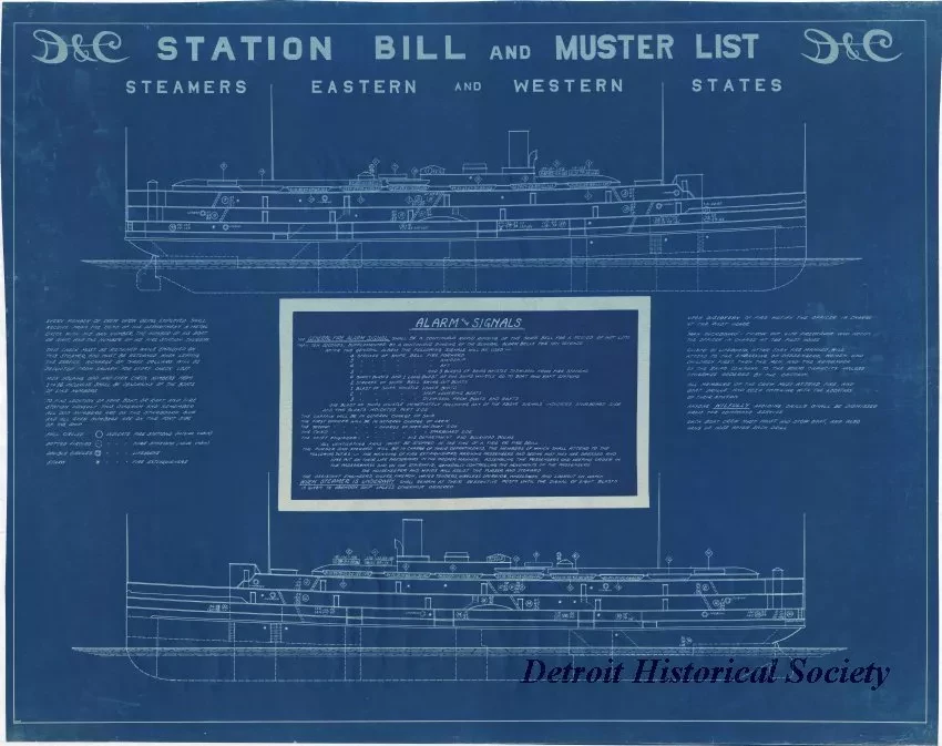 Blueprint - Station Bill and Muster List