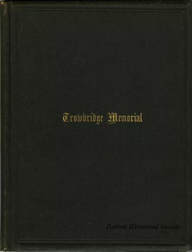 Book - Trowbrodge Memorial