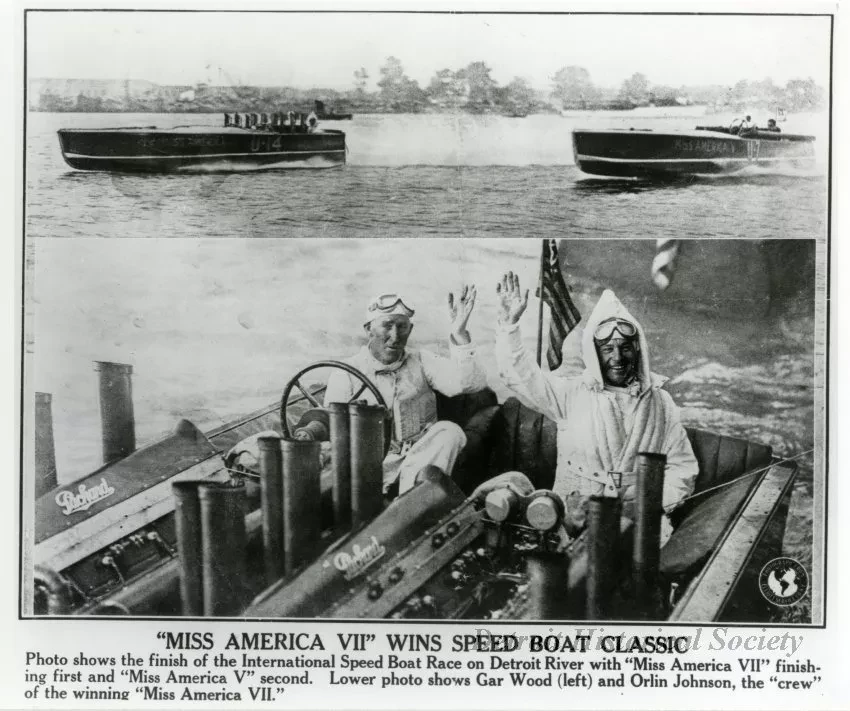 Print, Photographic - MISS AMERICA VII Wins Speed Boat Classic