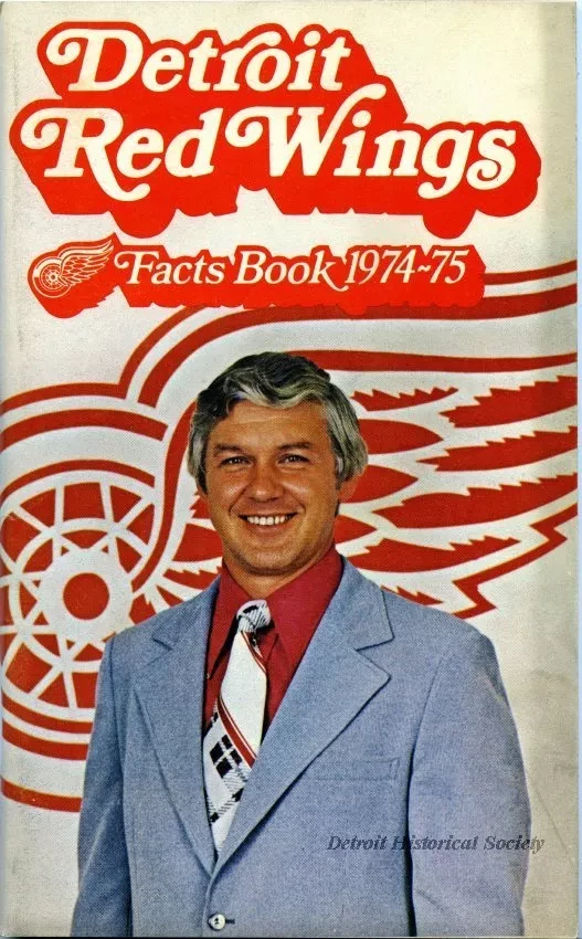 Booklet - Detroit Red Wings Facts Book 1974~75, Official Guide for Press, Radio and Television