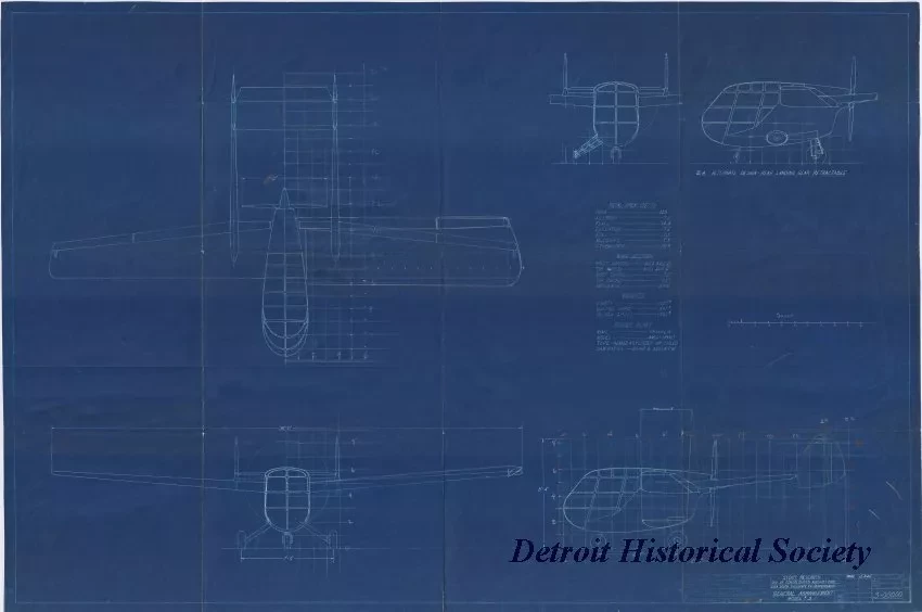 Blueprint - General Arrangement, Model #3
