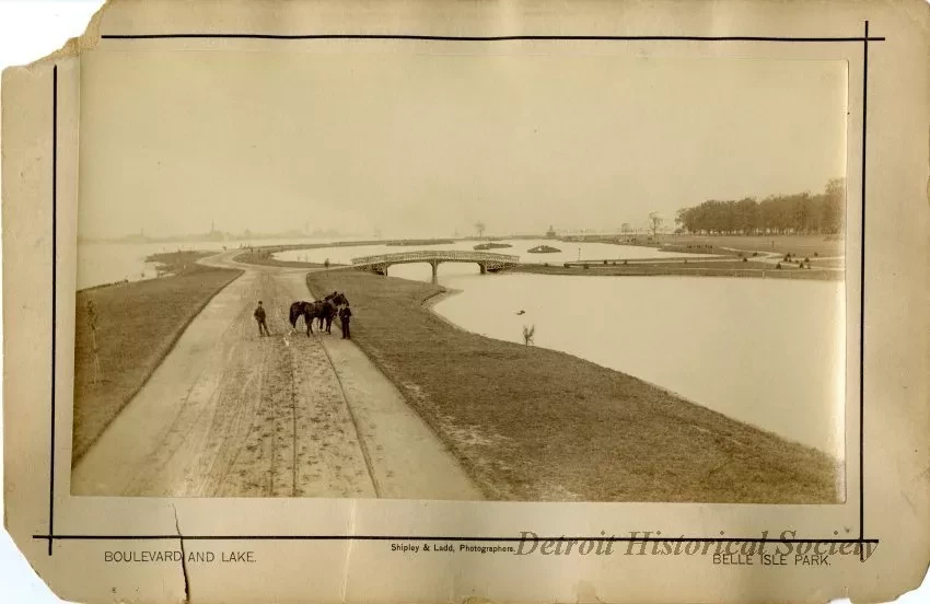 Print, Photographic - Boulevard and Lake