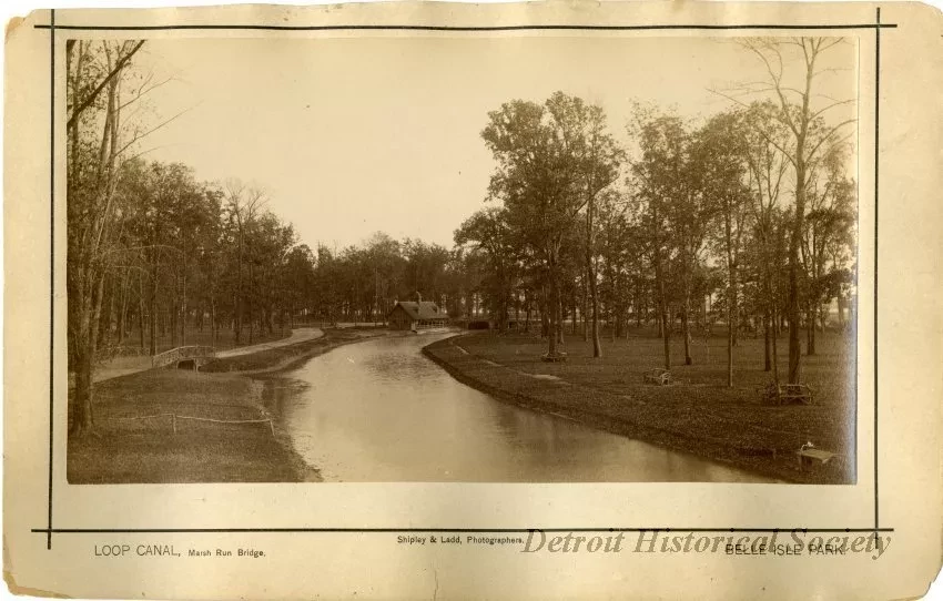 Print, Photographic - Loop Canal, Marsh Run Bridge