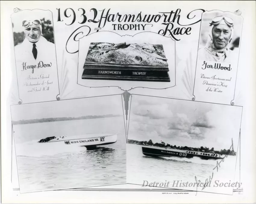 Print, Photographic - 1932 Harmsworth Trophy Race