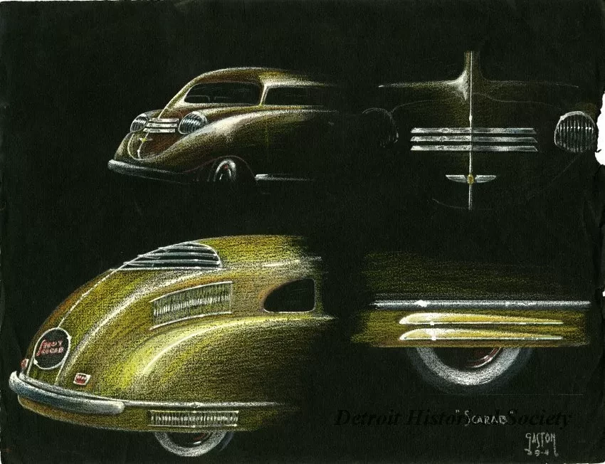 Drawing, Technical - Scarab