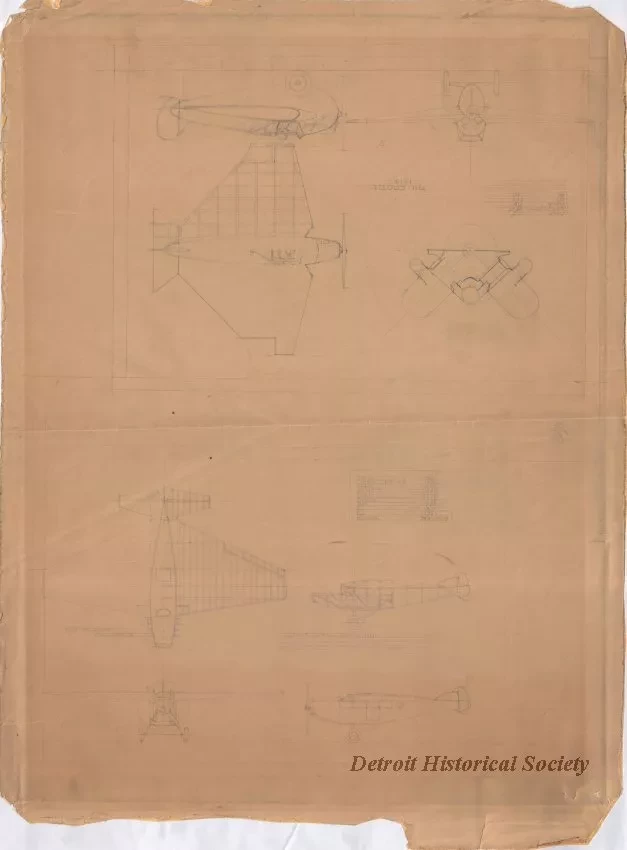 Drawing, Technical - Stout Cabin Batwing,
The Cootie