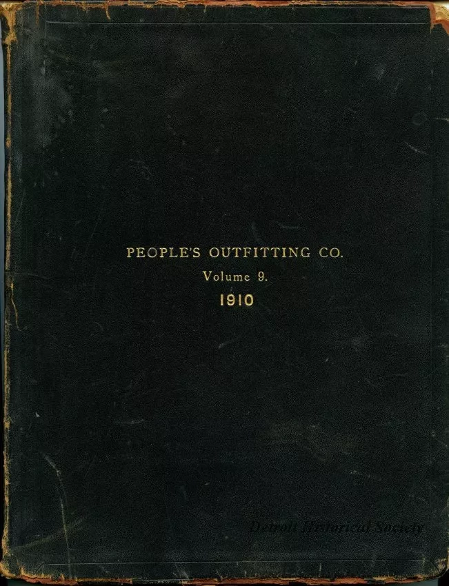 Catalog - People's Outfitting Co.
Vol. 9, 1910