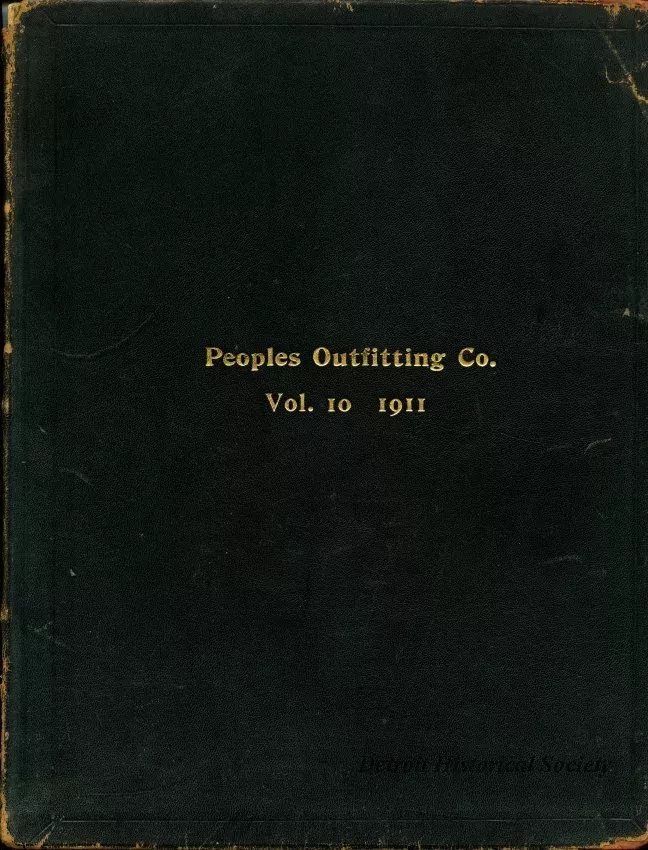 Catalog - People's Outfitting Co.
Vol. 10, 1911