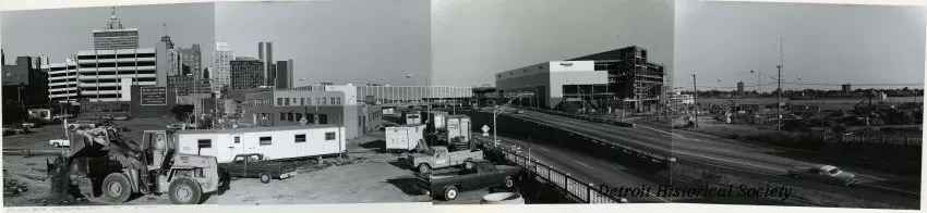 Print, Photographic - Joe Louis Arena Construction Area