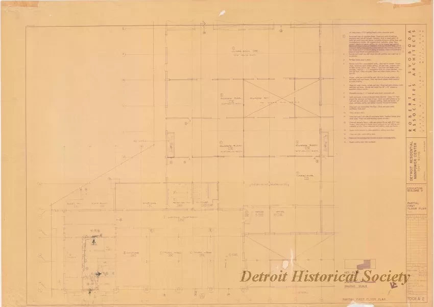 Blueprint - Detroit Residential Manpower Center
Fort Wayne, Detroit, Michigan