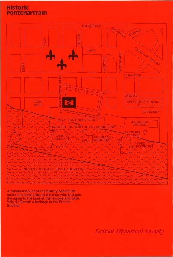 Pamphlet - Pontchartrain: a Name with historical Significance