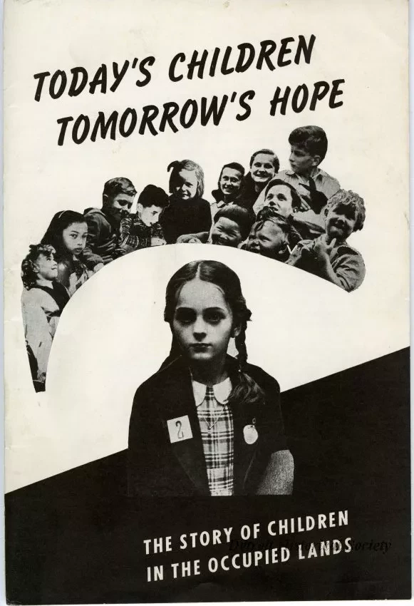 Booklet - Today's Children Tomorrow's Hope: The Story of Children in the Occupied Lands