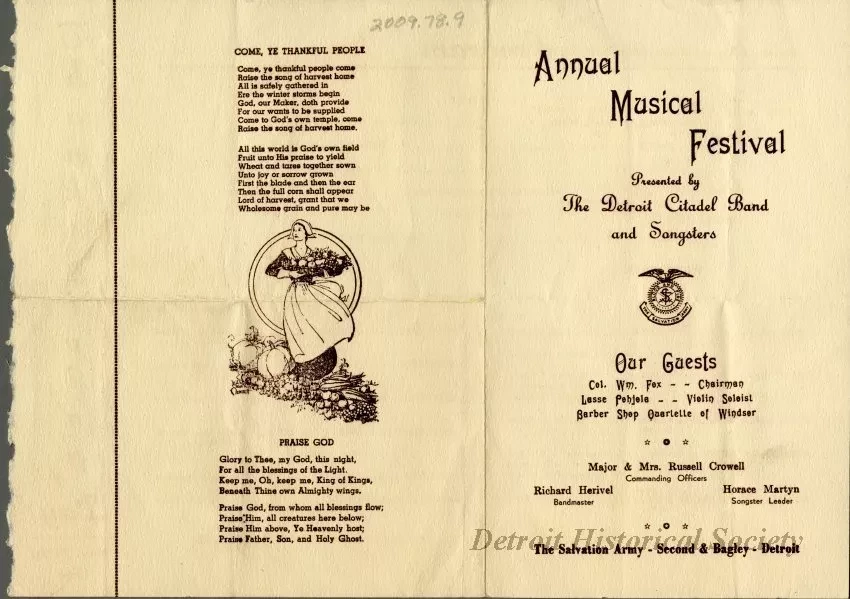 Program, Concert