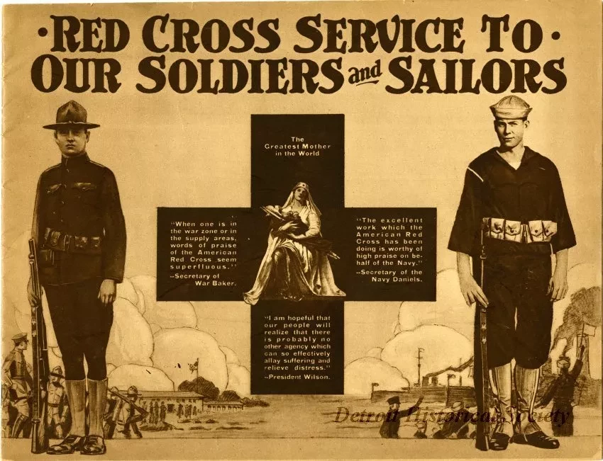 Booklet - Red Cross Service to Our Soldiers and Sailors