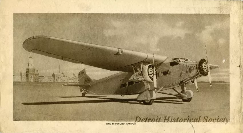 Poster - Ford Tri-Motored Transport