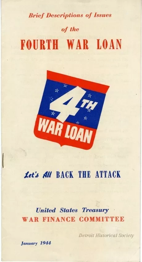 Brochure - Brief Descriptions of Issues of the Fourth War Loan