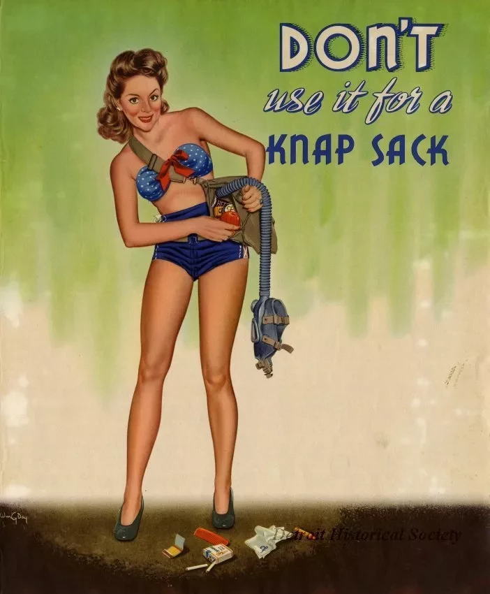 Poster - DON'T use it for a Knap Sack