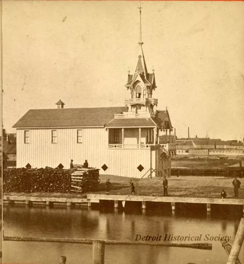Stereograph - Excelsior Boat House