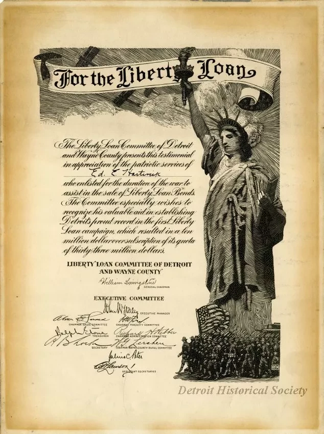 Testimonial - For the Liberty Loan