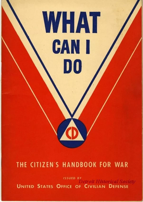 Booklet - What Can I Do, The Citizen's Handbook For War