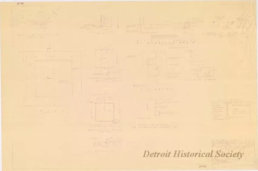 Blueprint - Wading Pool, Fort Wayne