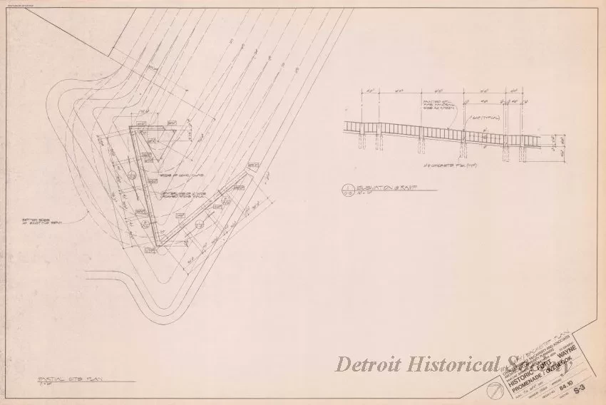 Blueprint - Historic Fort Wayne, Promenade/Overlook