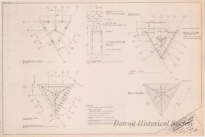 Blueprint - Historic Fort Wayne, Promenade/Overlook