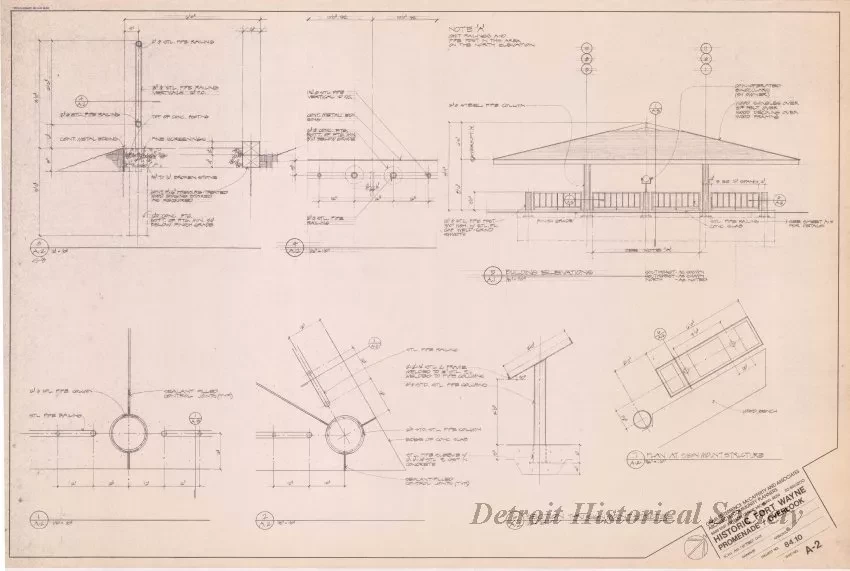 Blueprint - Historic Fort Wayne, Promenade/Overlook